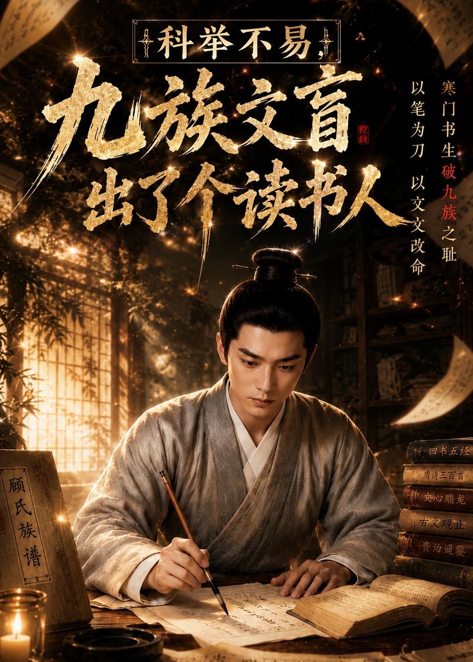 科举不易，九族文盲出了个读书人第一季